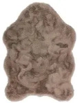 Sch&ouml;ner Wohnen Kunstfell Tender, Cappuccino, Textil, Tierform, 60x90 cm, f&uuml;r