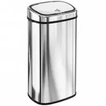 Homcom Automatik, Silber, Metall, 29.5x78x40.5 cm, K&uuml;chen, K&uuml;chenausstattung,