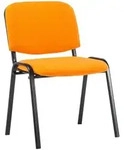 CLP Besucherstuhl, Orange, Metall, 53x83x53 cm, Arbeitszimmer, Besucherst&uuml;hle