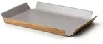 Continenta Serviertablett,, Beige, Naturmaterialien, 54.5x3x40 cm, Tischkultur &