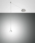 Fabas Luce LED-PENDELLEUCHTE Alu 350 cm, Energieeffizienzklasse: E