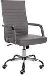 CLP Drehstuhl, Grau, Metall, 51x98x63 cm, Arbeitszimmer, B&uuml;rost&uuml;hle, Drehst&uuml;hle