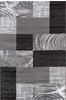 Novel Webteppich Parma, Schwarz, Textil, Patchwork, rechteckig, 200x290 cm,