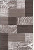 Novel Webteppich Parma, Braun, Textil, Patchwork, rechteckig, 200x290 cm,...