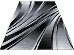 Ayyildiz Webteppich Parma, Schwarz, Textil, Abstraktes, rechteckig, 200x290 cm,