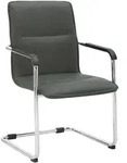 CLP Schwingstuhl, Grau, Metall, 57x92x59 cm, Esszimmer, St&uuml;hle, Esszimmerst&uuml;hle,