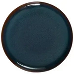 like.Villeroy & Boch Speiseteller Crafted, Dunkelblau, Keramik, Uni, rund, Essen &