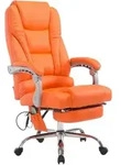 CLP Chefsessel, Orange, Metall, 68x118x64 cm, Arbeitszimmer, B&uuml;rost&uuml;hle, Chefsessel