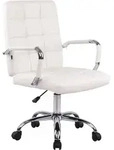 CLP Drehstuhl, Wei&szlig;, Metall, 59x91x63 cm, Arbeitszimmer, B&uuml;rost&uuml;hle, Drehst&uuml;hle