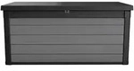 Kissenbox, Anthrazit, Grau, Kunststoff, 151.7x70x72.5 cm, Deckel aufklappbar,