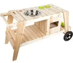 small foot Matschk&uuml;che, Mehrfarbig, Holz, Metall, Kunststoff, 104x54x59 cm, unisex,