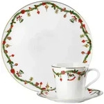 Hutschenreuther Geschirr-Set, Mehrfarbig, Keramik, 3-teilig, 22.3x12.4x22.3 cm, Essen