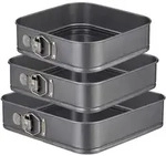 Relaxdays Springform, Anthrazit, Metall, 28x7x28 cm, Backen, Backformen, Springformen