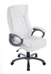 CLP Chefsessel, Wei&szlig;, Kunststoff, 65x114x73 cm, Arbeitszimmer, B&uuml;rost&uuml;hle,
