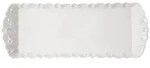 Villeroy & Boch K&ouml;nigskuchenplatte, Wei&szlig;, Keramik, Rechteckig, 16x3.8x40 cm,