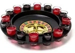 Relaxdays Trinkspiel, Mehrfarbig, Kunststoff, Glas, 30x7x30 cm, Spielzeug,
