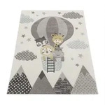 Paco Home Kinderteppich, Creme, Textil, Quadratisch, 133x133 cm, strapazierf&auml;hig,