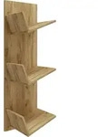 Mid.you Weinregal, Eiche, Honig, Holzwerkstoff, 33x105.5x25.6 cm, Wohnzimmer, Regale,