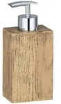 Wenko Seifenspender, Braun, Kunststoff, 7x16.5x5 cm, Badaccessoires,