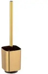 Wenko Wc-B&uuml;rste, Gold, Kunststoff, 9x38x9 cm, Badezimmer, WC Ausstattung, WC