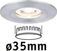 Paulmann LED-DECKENLEUCHTE Alu