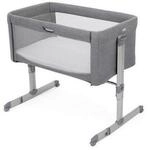 Joie Beistellbett Roomie Gray Flannel, Gray Flannel, 68.5x66-81x98.5 cm,