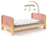Musterkind Puppenbett Barlia, Holz, 31x41.5x55 cm, EN 71, CE, Spielzeug,