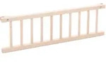Babybay Verschlussgitter, Natur, Holz, Buche, 27.5x6x94 cm, Kindersicherheit,