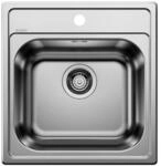 Blanco Sp&uuml;le, Edelstahl, Metall, 48x15.8x50 cm, K&uuml;chen, K&uuml;chenausstattung,