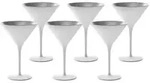 St&ouml;lzle Lausitz Cocktailschalen, Wei&szlig;, Silber, Glas, Essen & Trinken, Gl&auml;ser,