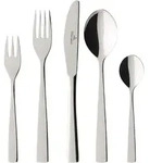 Villeroy & Boch Tafelbesteck, Silber, Metall, Essen & Trinken, Besteck, Besteck-Sets