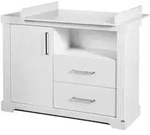Roba Wickelkommode, Wei&szlig;, Holzwerkstoff, 2 Schubladen, Rechteckig, 120x98x75...