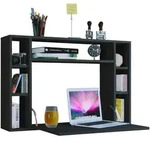 Mid.you Laptoptisch, Schwarz, Holzwerkstoff, rechteckig, 20x60x90 cm, klappbar,