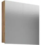 Mid.you Spiegelschrank VCM VCB 1, Eiche, Honig, Glas, 1 F&auml;cher, 60x59x12 cm,
