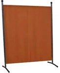 Boxxx Sichtschutz, Grau, Terracotta, Metall, Textil, 178x178x51 cm, Sonnen- &