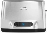 CASO Design TOASTER Schwarz, Chrom 24x20x19.5 cm