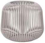 Blomus Laterne Lito, Taupe, Metall, oval, 17 cm, Dekoration, Windlichter & Laternen,