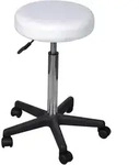 vidaXL B&uuml;rost&uuml;hle, Wei&szlig;, Leder, 52x84x52 cm, Arbeitszimmer, B&uuml;rost&uuml;hle,