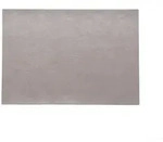 ASA Tischset Vegan Leather, Silber, Hellgrau, Kunststoff, rechteckig, 46x33 cm,