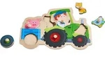 Haba Greifpuzzle, Mehrfarbig, Naturmaterialien, 19.9x2x30.3 cm, Spielzeug,