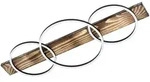 Eglo Led-Deckenleuchte Boyal, Braun, Schwarz, Wei&szlig;, Holz, Metall, Kunststoff,