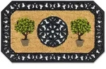 Astra Fussmatte, Braun, Textil, 45x75 cm, Teppiche & B&ouml;den, Fu&szlig; & Stufenmatten,