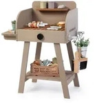 Muddy Buddy Kindergrill, Grau, Holz, Zypresse, massiv, 37x79x68 cm, EN 71,...