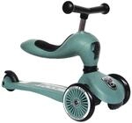 Scoot and Ride 2In1- Highwaykick 1, Dunkelgr&uuml;n, Metall, Kunststoff, 24x37x55 cm,