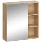 Vicco Badspiegelschrank, Anthrazit, Holzwerkstoff, 5 F&auml;cher, Rechteckig,...