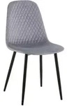 CLP Stuhl, Grau, Metall, 44x88x54 cm, Esszimmer, St&uuml;hle, Esszimmerst&uuml;hle,