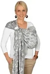 Hoppediz Babytragetuch, Grau, Hellgrau, Textil, 70x0.1x200 cm, Baby on Tour,