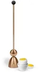 Take2 Eierschalensollbruchverursacher, Ros&eacute;gold, Metall, 4.5x29.5x4.5 cm, Kochen,