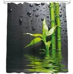 Sanilo Duschvorhang, Gr&uuml;n, Textil, Rechteckig, 180x200 cm, Badtextilien,