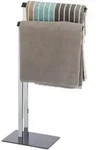 Relaxdays Handtuchst&auml;nder, Mehrfarbig, Metall, 46x82x20 cm, Badaccessoires,